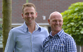 Gert Verduijn (link) & Willy Schelle (rechts)